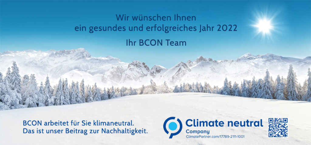 BCON Neujahrsgruss 2022