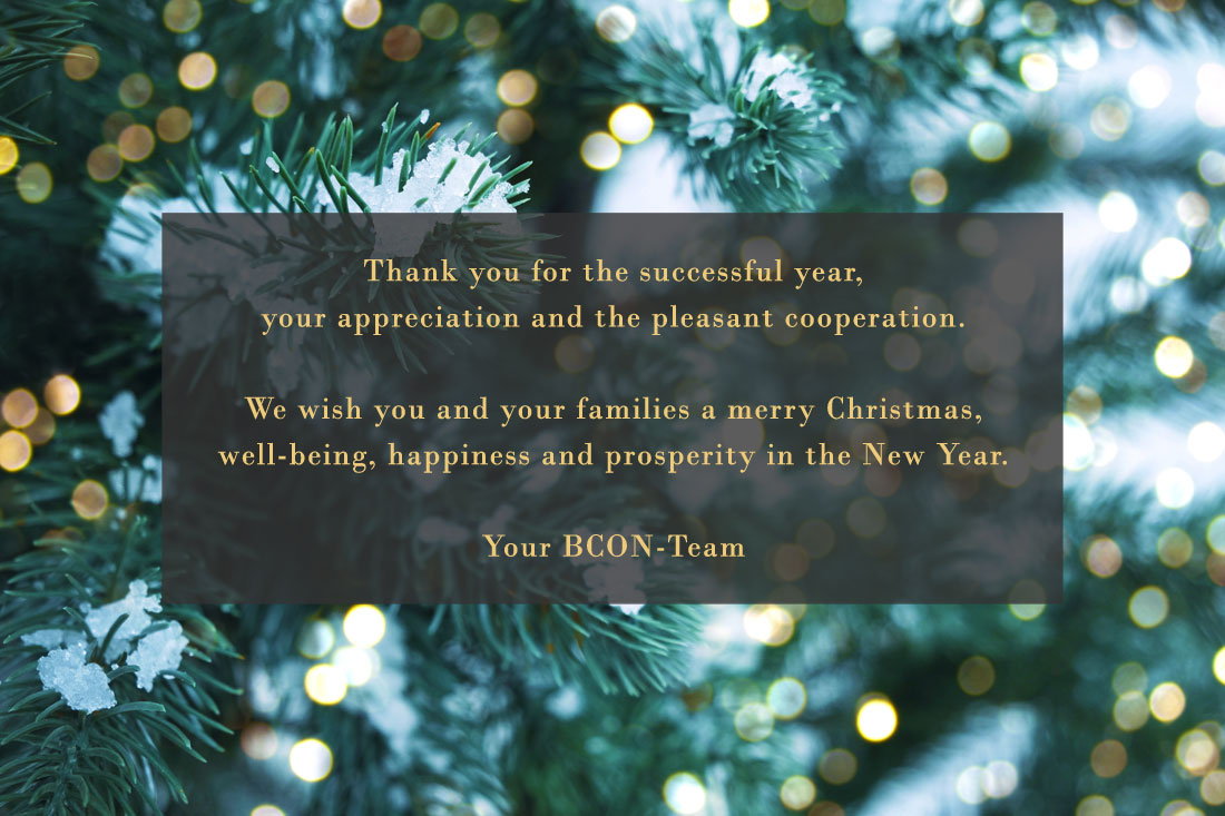 BCON Christmas greeting 2021