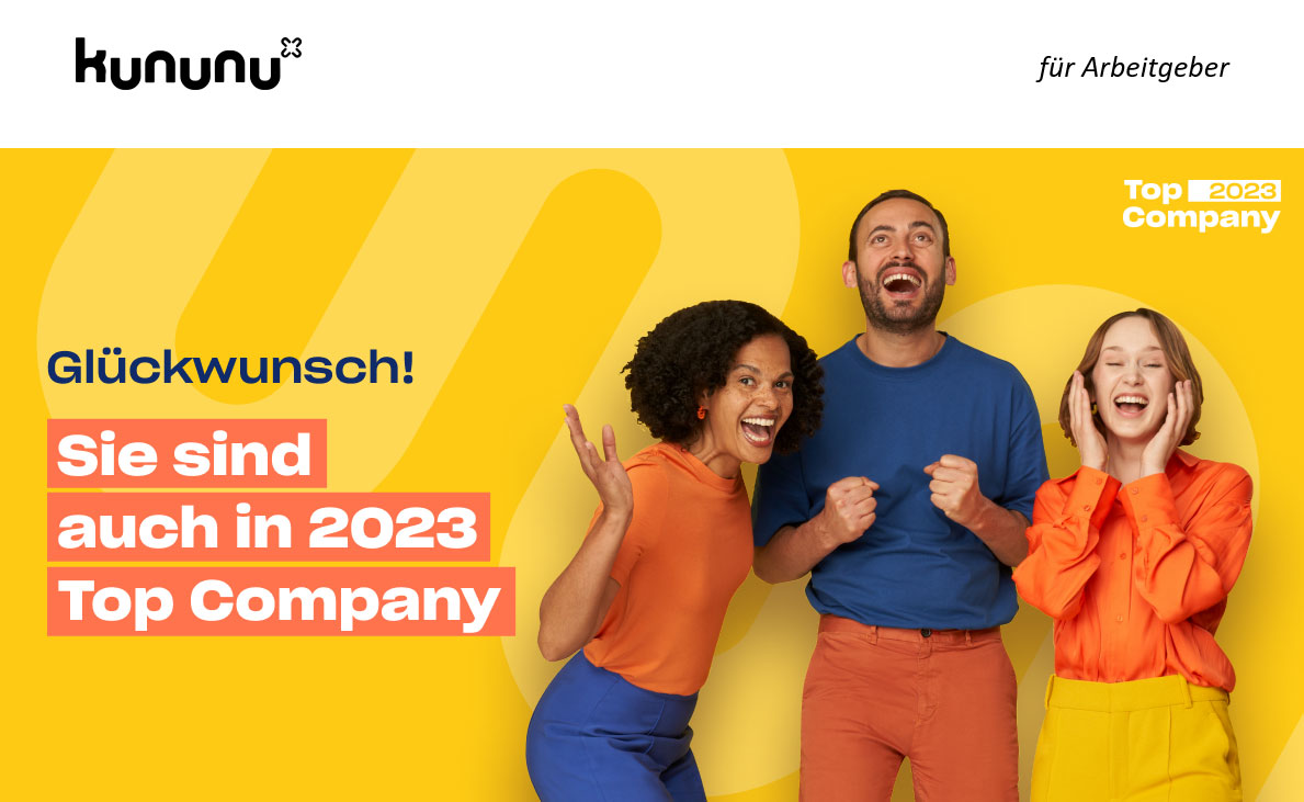 kununu - Top Company 2023